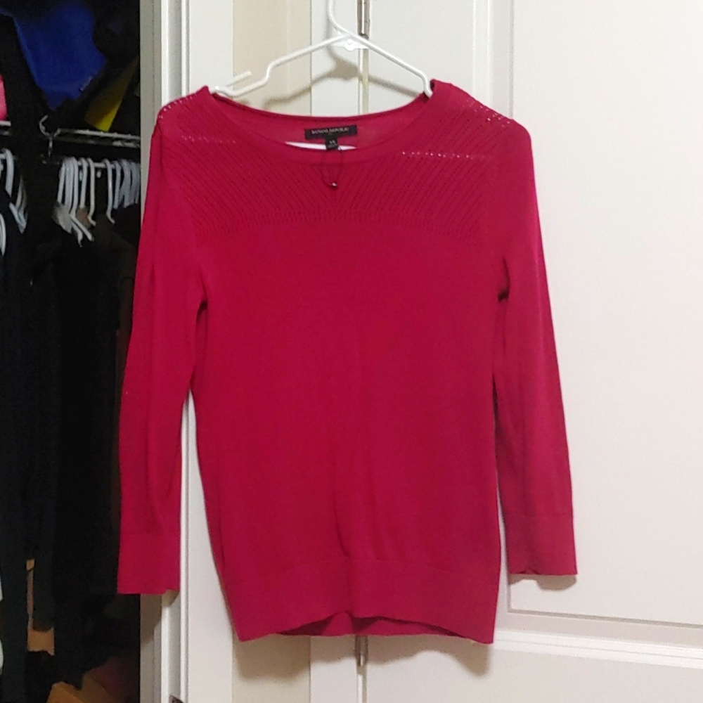 Banana republic pink sweater